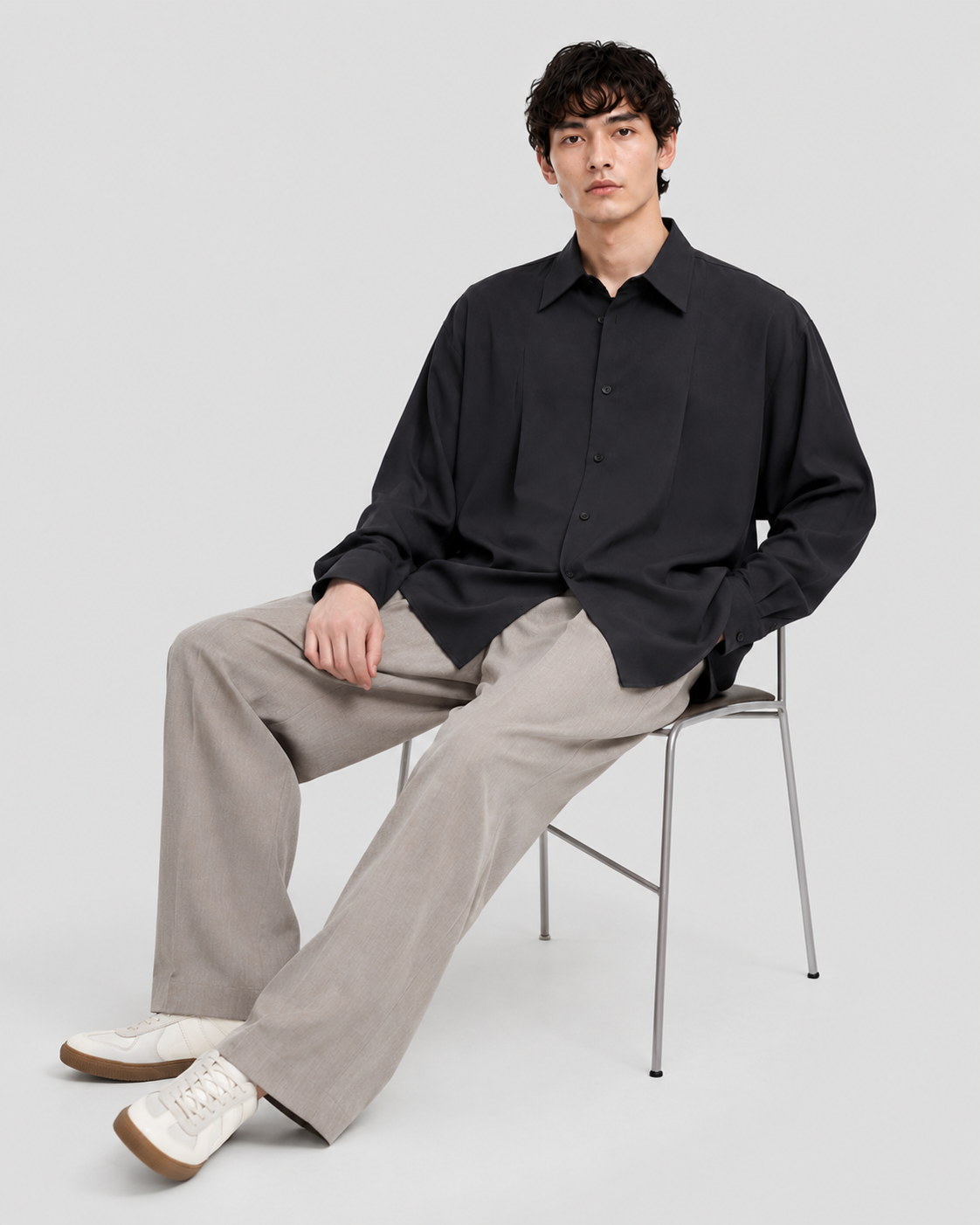 Influence Pleated Shirt