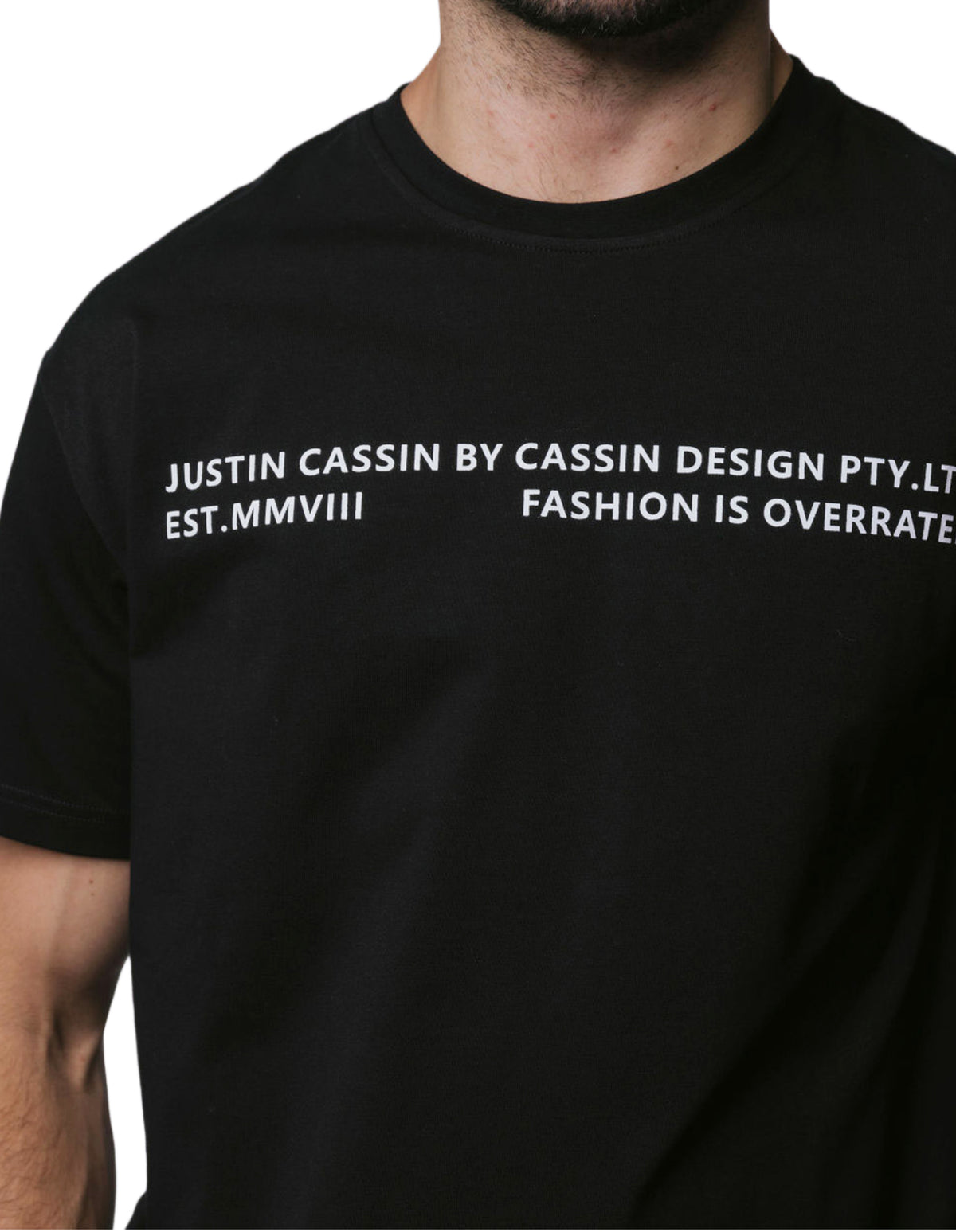 JC Overrated T-Shirt Black
