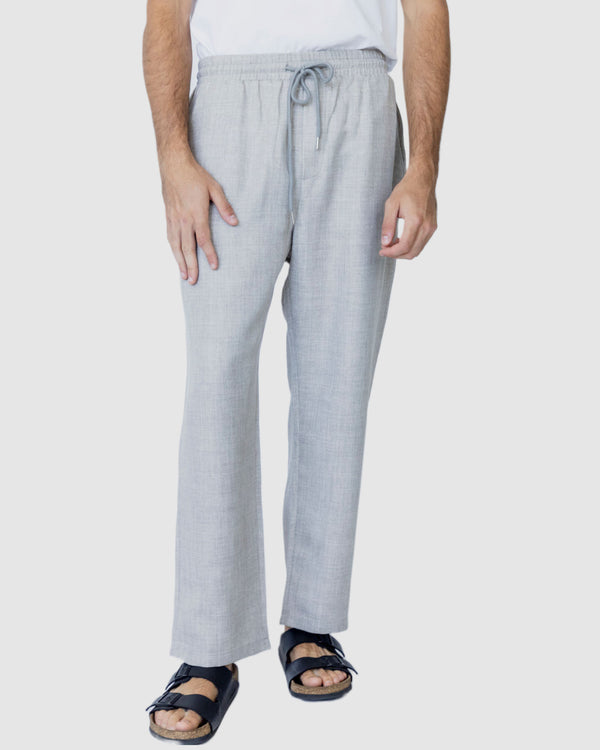 Zachary Loose tie Pants Grey