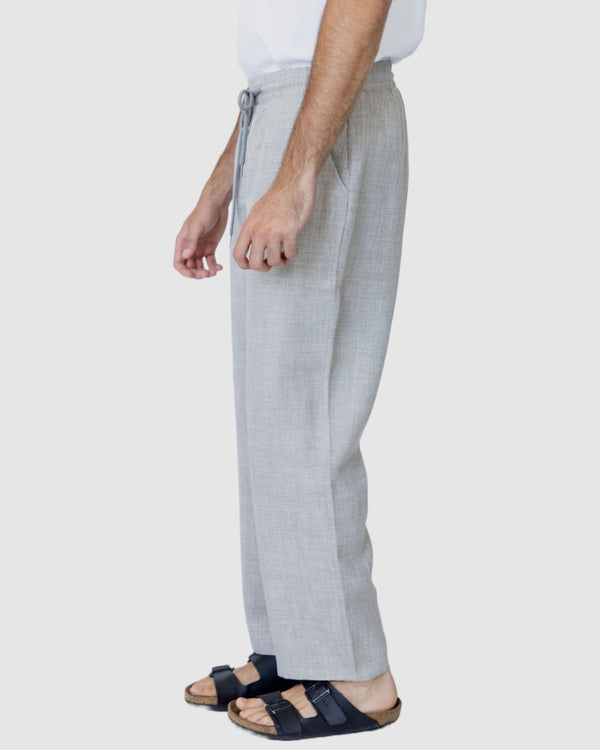 Zachary Loose tie Pants Grey