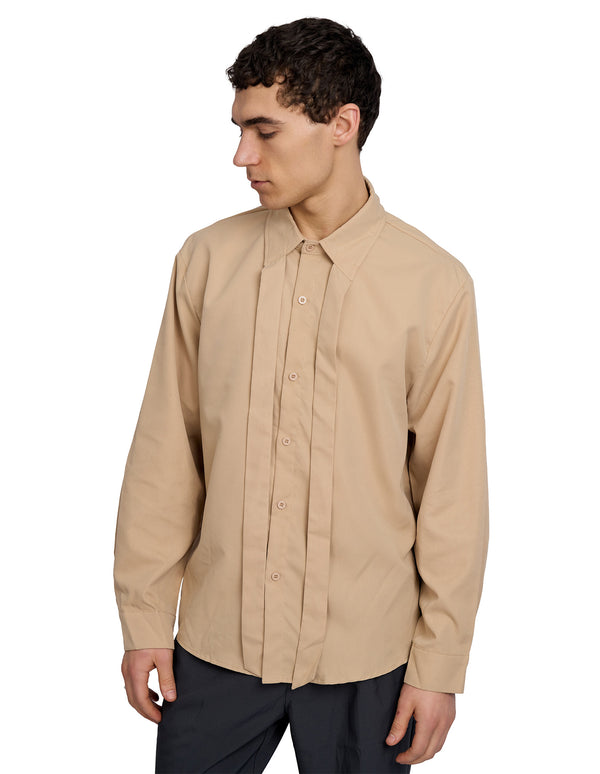 Spencer Tie Up Shirt Khaki