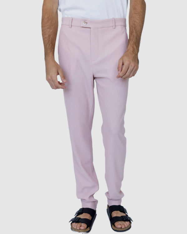 Pacey Ribbed trousers Pink