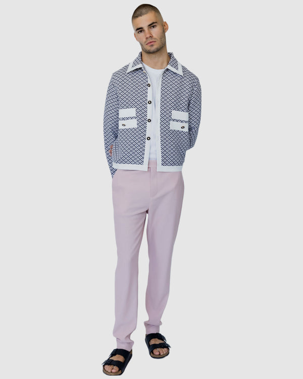 Pacey Ribbed trousers Pink