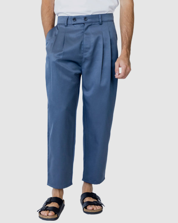 Mooney Cropped Pants Blue
