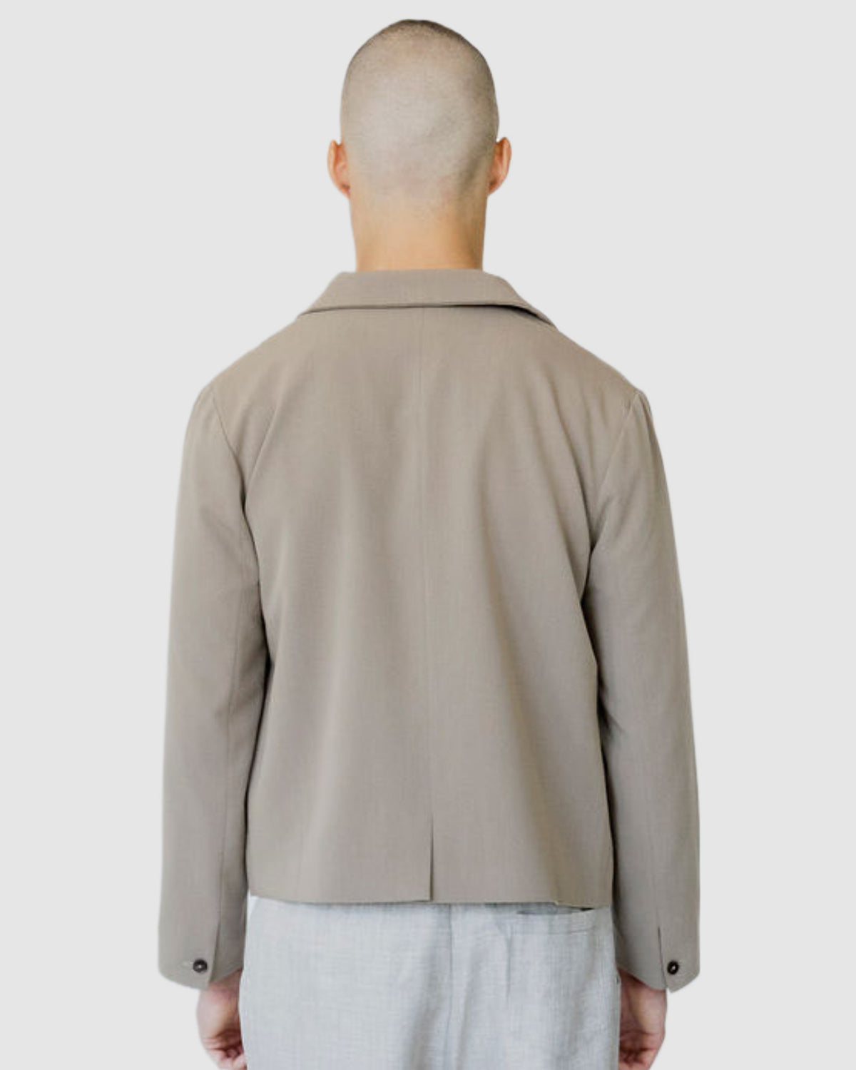 Desmond Cropped Jacket Brown