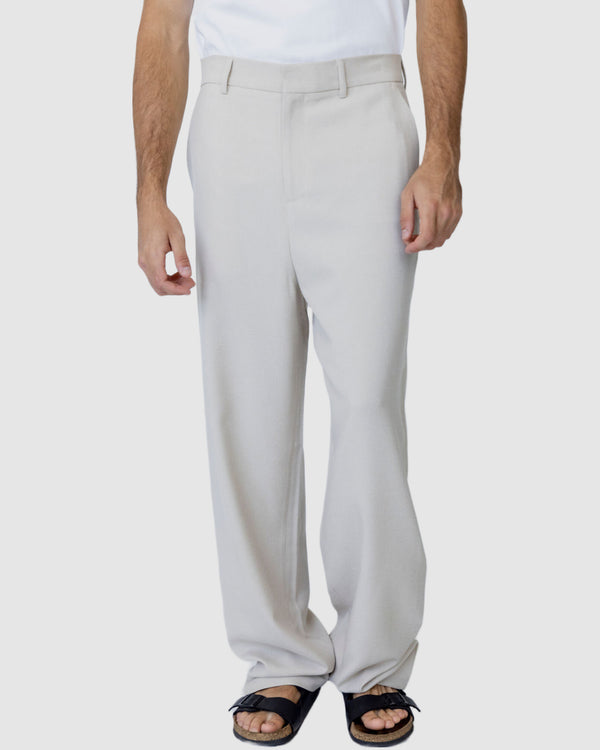 Reagan Straight leg pants Beige