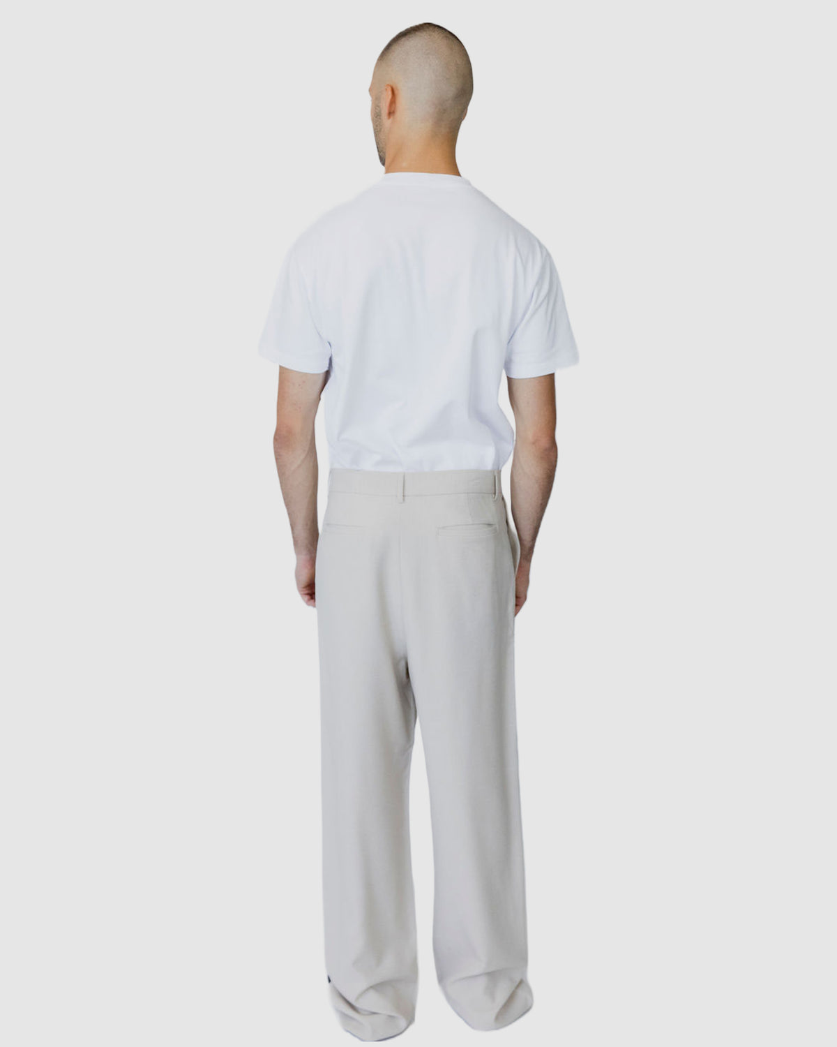 Reagan Straight leg pants Beige