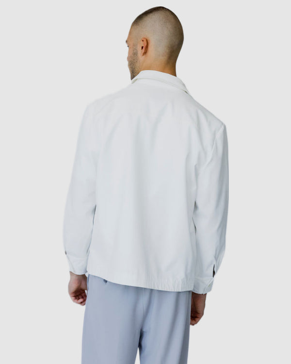 Kurtis Dual Pocket Jacket White