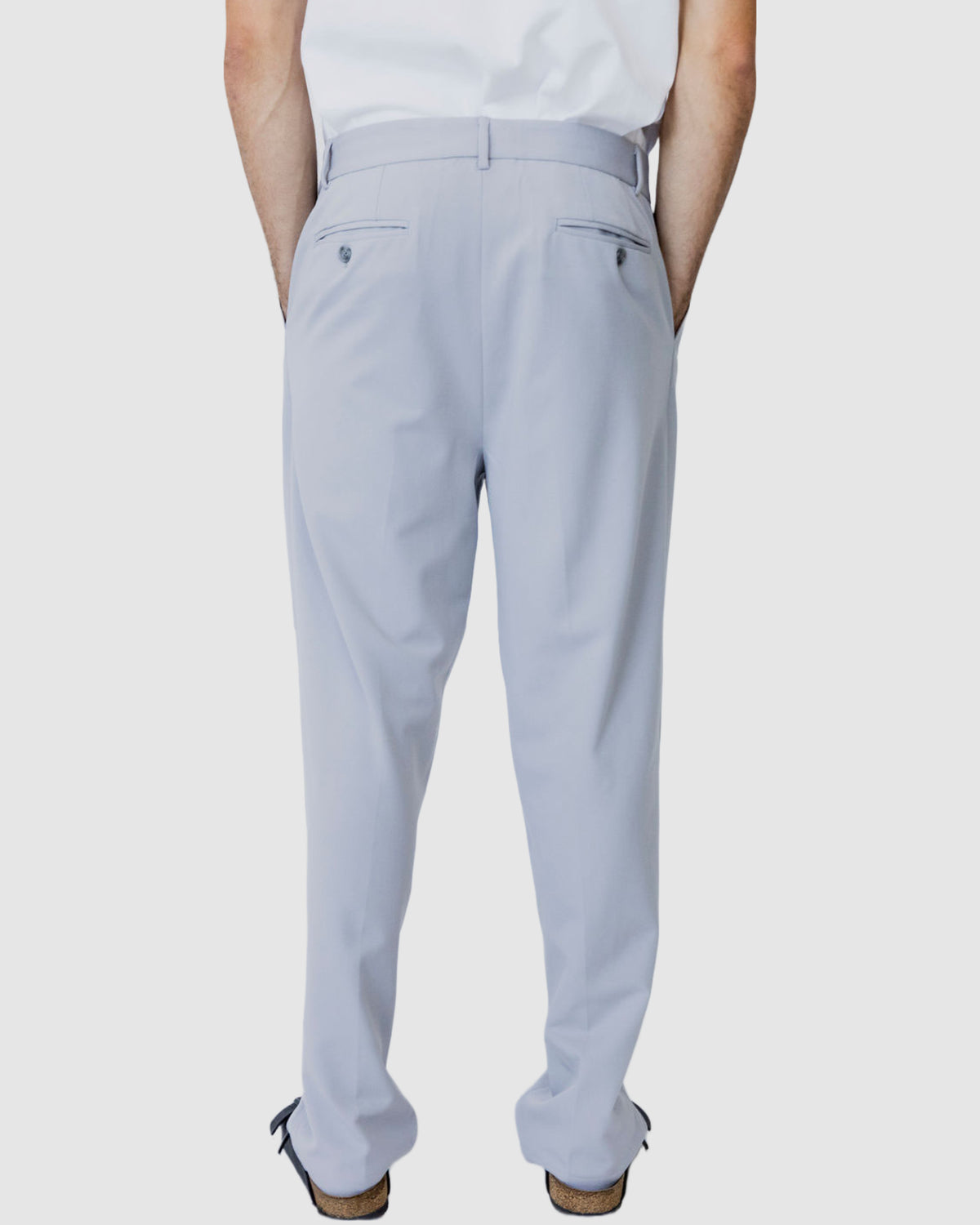 Tobias Straight leg trouser Grey