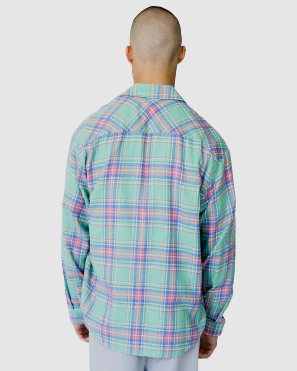 Jesse Check Casual Shirt Green