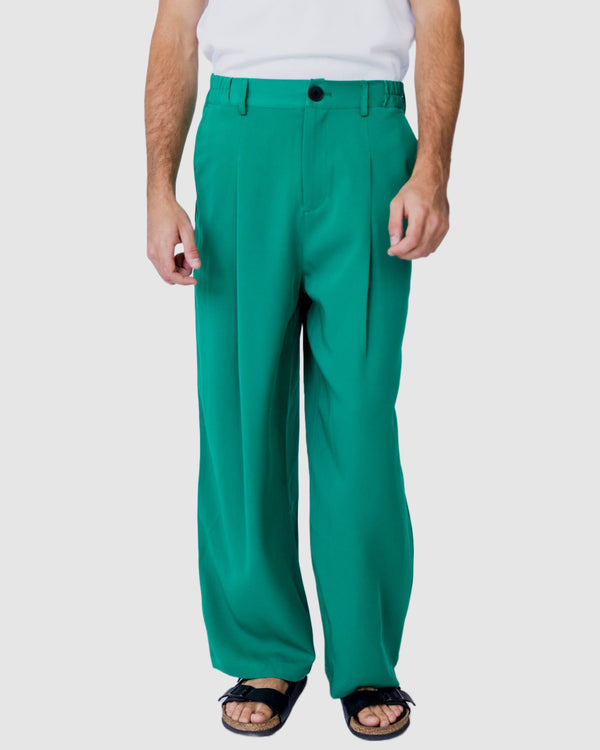 Cyber Loose fit trousers Green