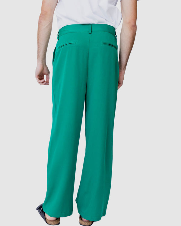 Cyber Loose fit trousers Green