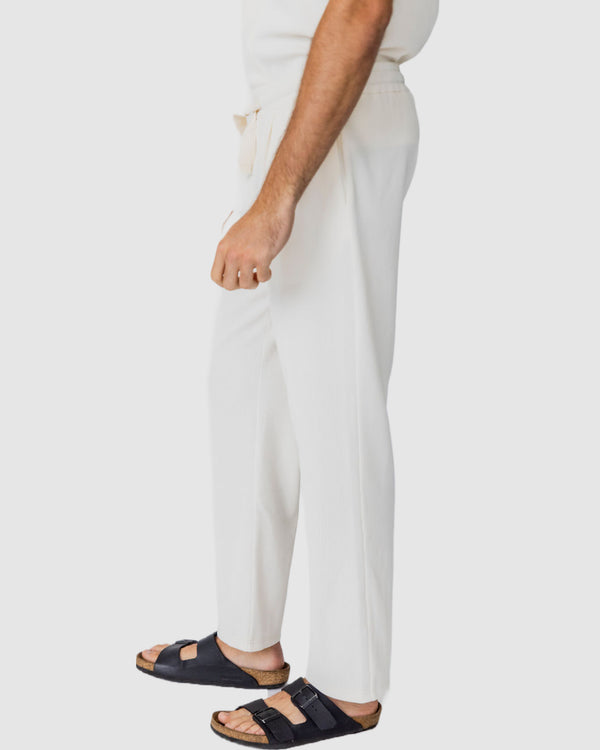 Palma Ribbed Pants Cream