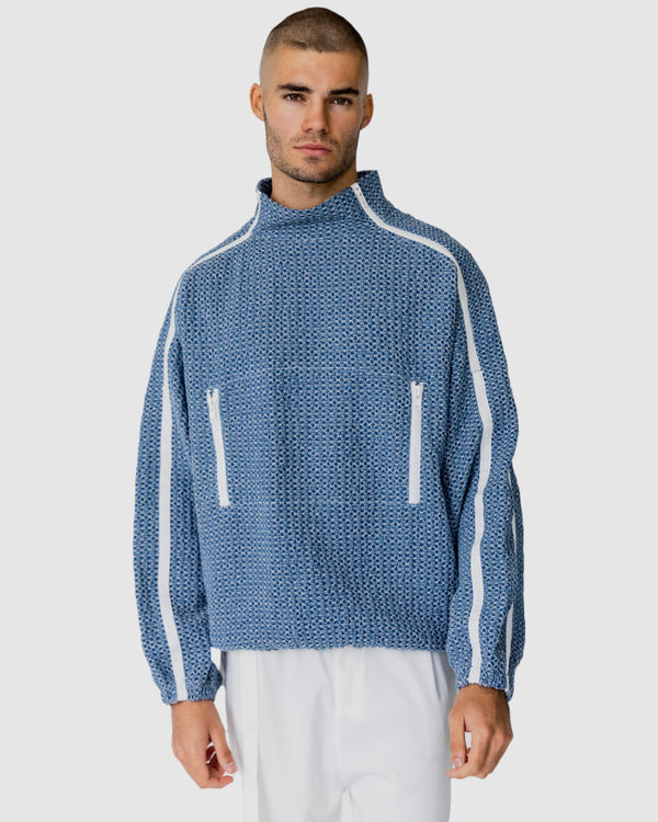 Daylan High Sweatshirt Blue