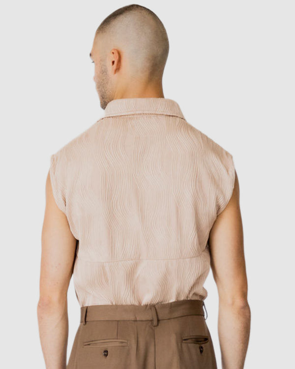 Verve Sleeveless shirt Brown