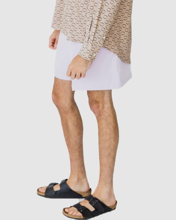 Robbie Loose Cropped Shorts Lilac