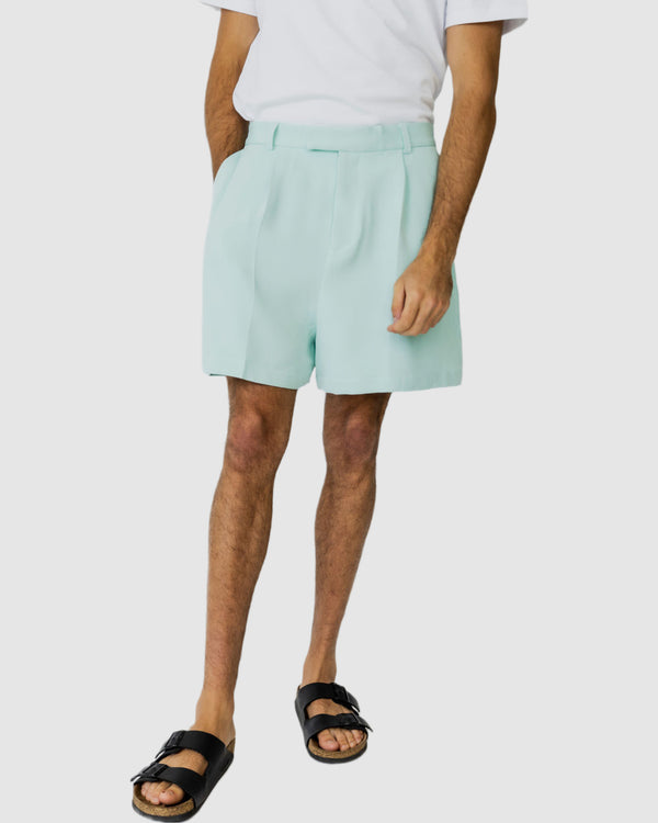 Theo Loose Cropped Shorts Mint