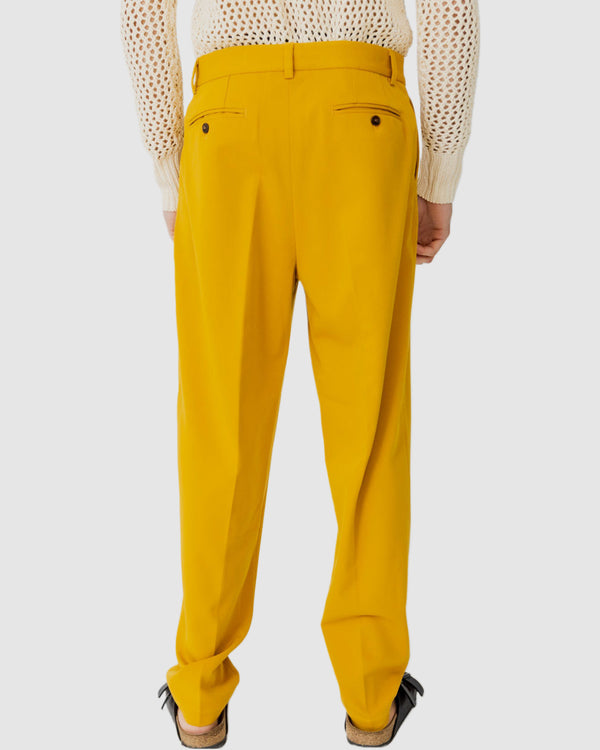 Delta Loose Leg Pants Mustard