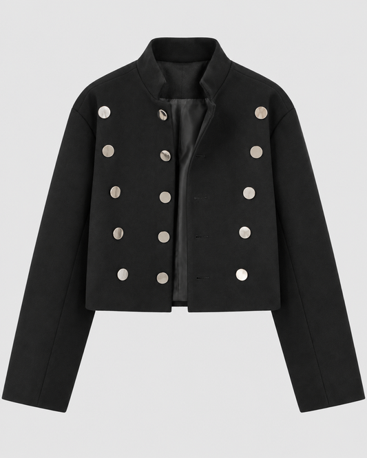 Ex-Runway - Jacket Cropped Black