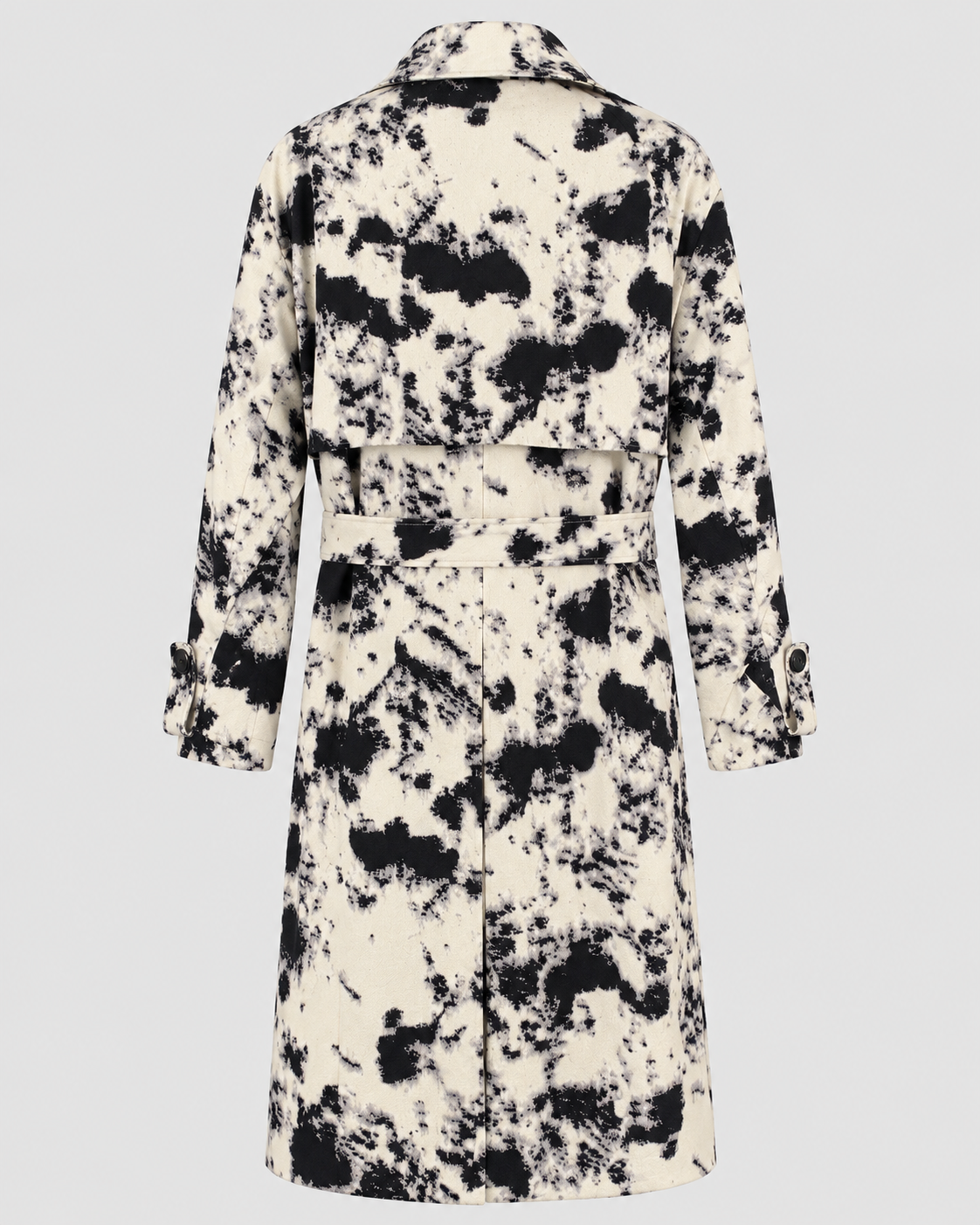 Ex-runway - Coat Blk/Wht