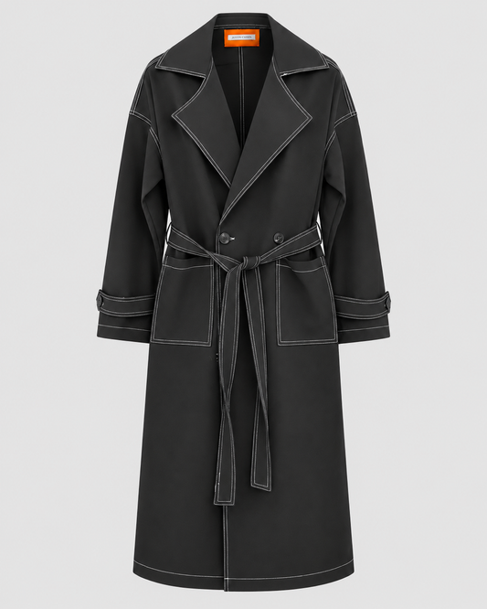 Ex-Runway - Coat Long Black
