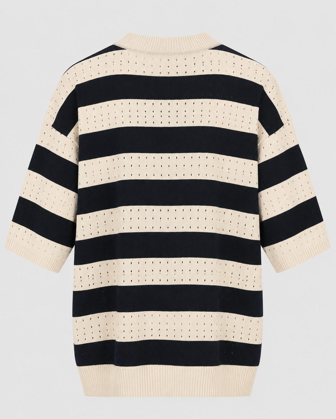 Ex-runway - Sweater Striped Blk/Wht