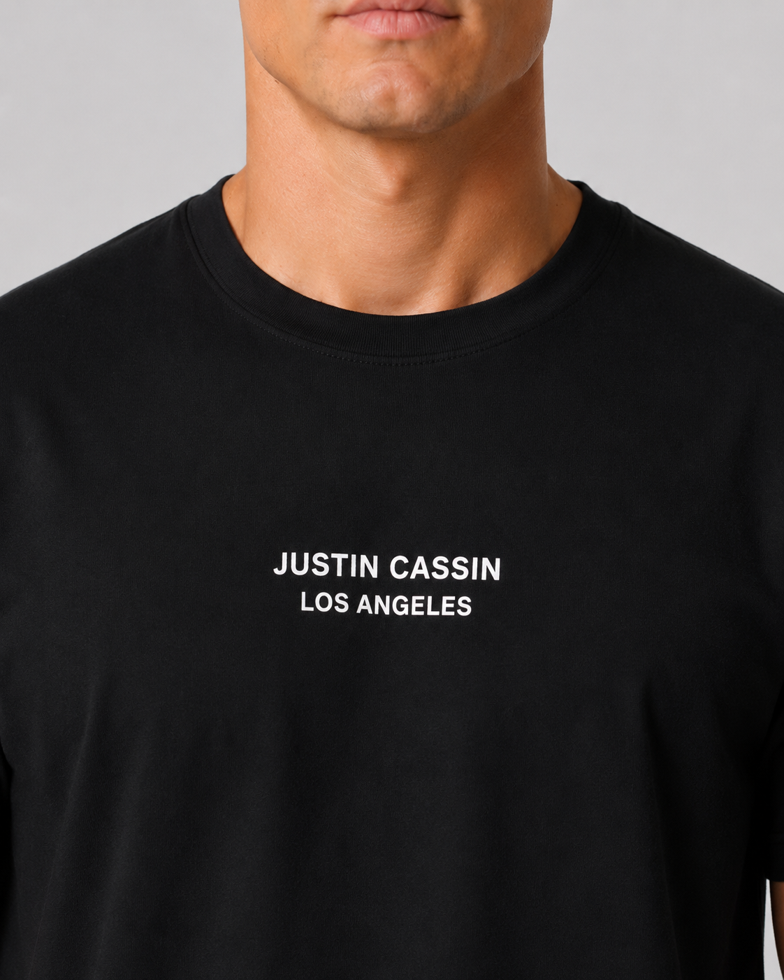 JC LA Block T-Shirt Black