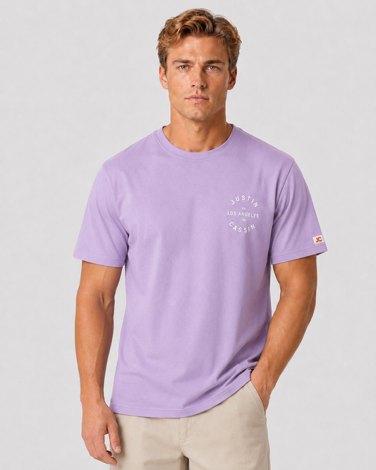 JC Circle Logo T-Shirt Lavender