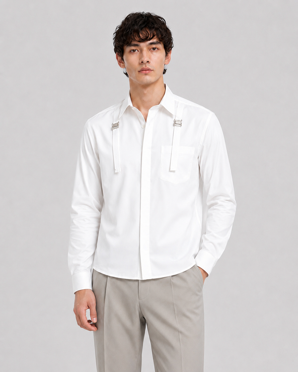 Nash Strap Dress Shirt