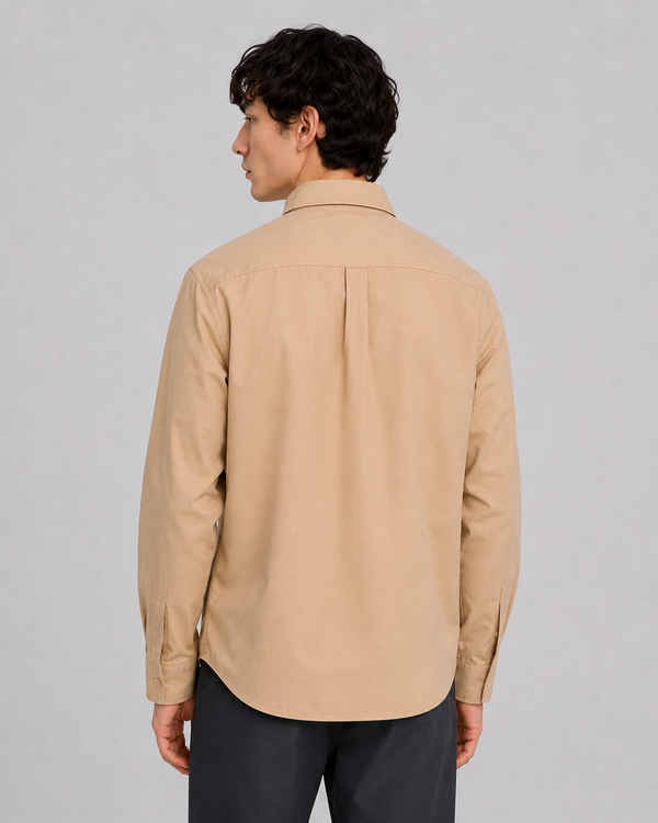 Spencer Tie Up Shirt Khaki