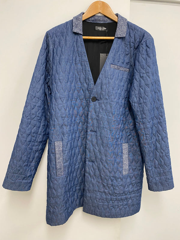Sample Padded Coat Medium - Blue