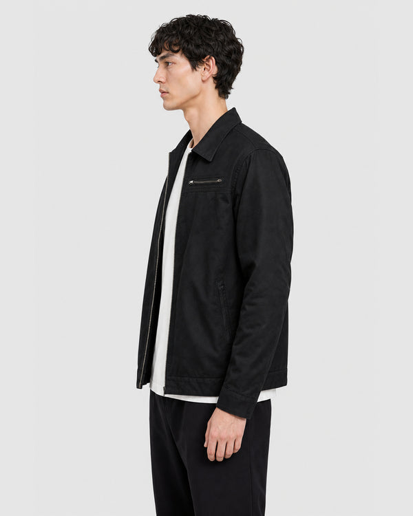 Walton Multi Zipper Jacket Black