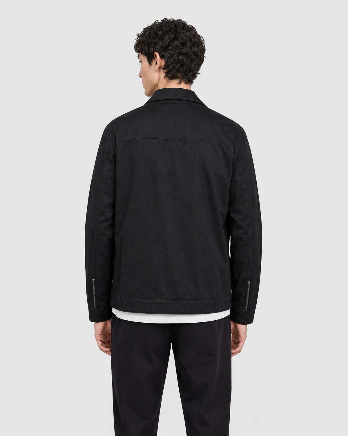 Walton Multi Zipper Jacket Black