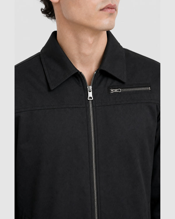 Walton Multi Zipper Jacket Black