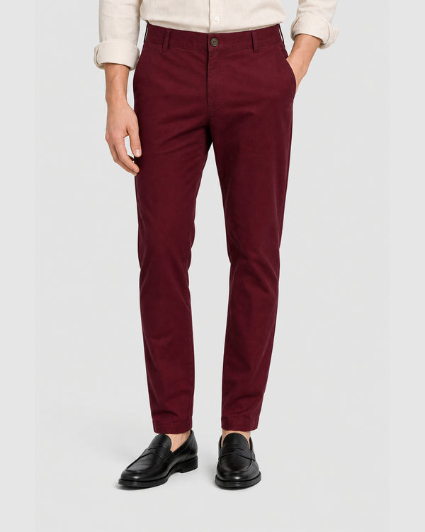 Louis Slim Pants Red