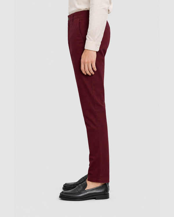 Louis Slim Pants Red