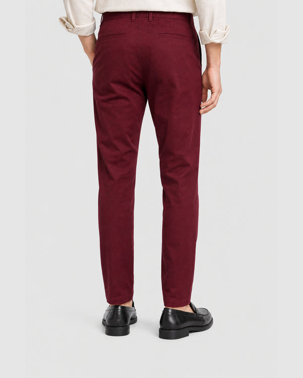 Louis Slim Pants Red