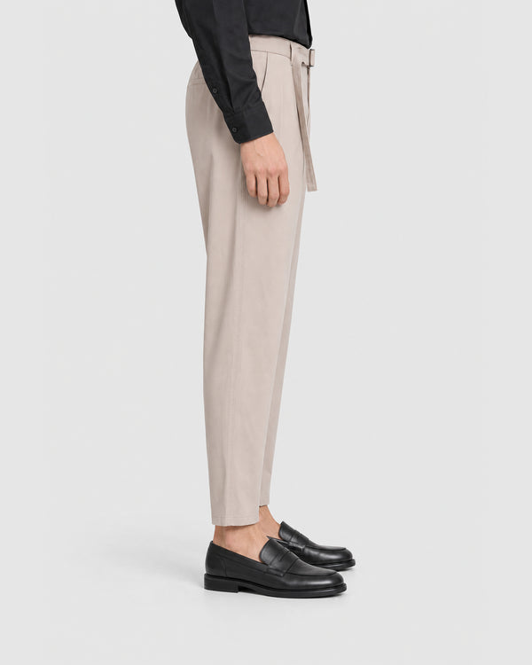 Dempsey Belted Joggers Grey