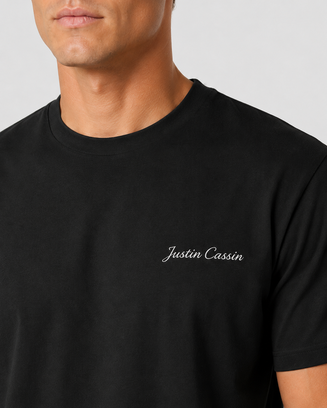 JC Stitch T-Shirt Black