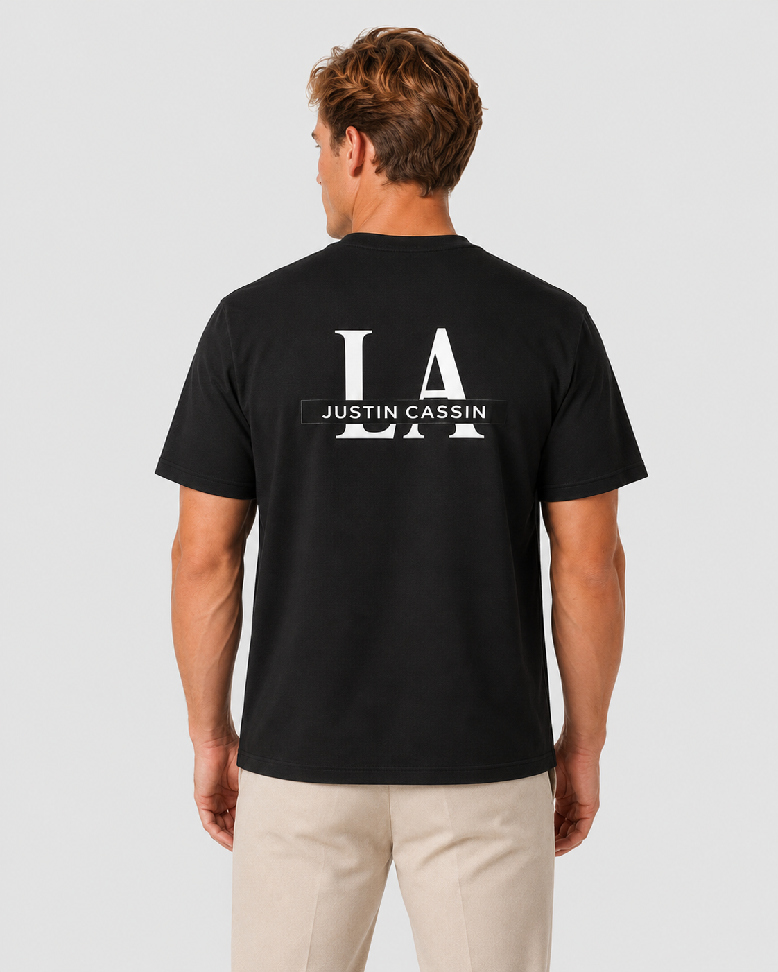JC LA Block T-Shirt Black