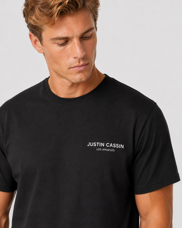 JC LA Block T-Shirt Black