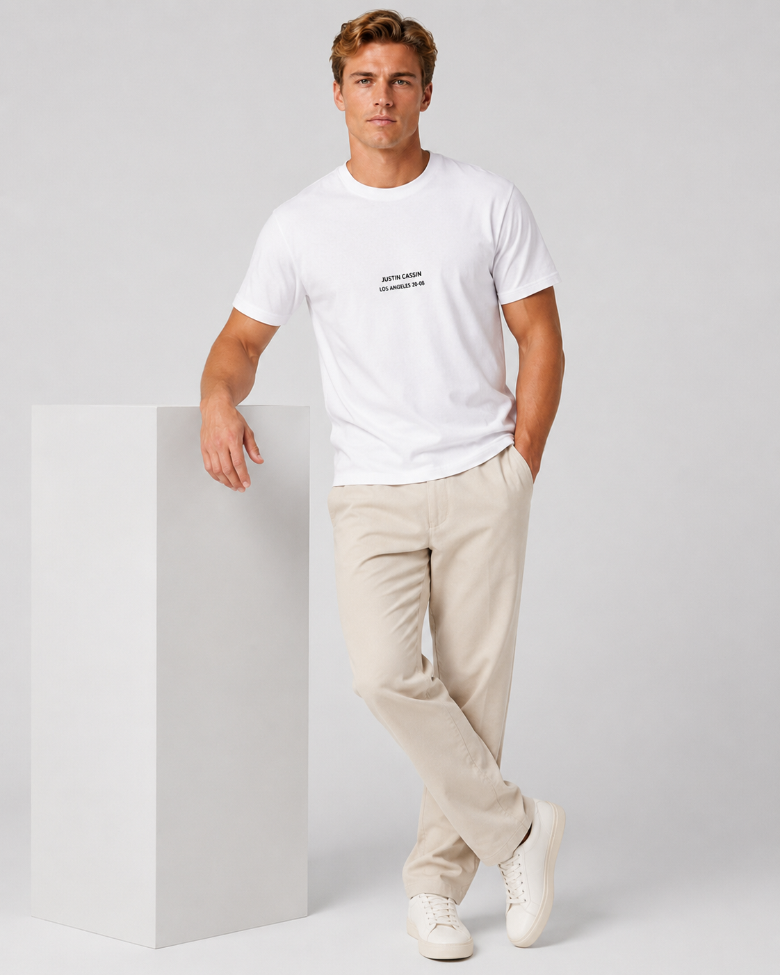 JC LA Basic T-Shirt White