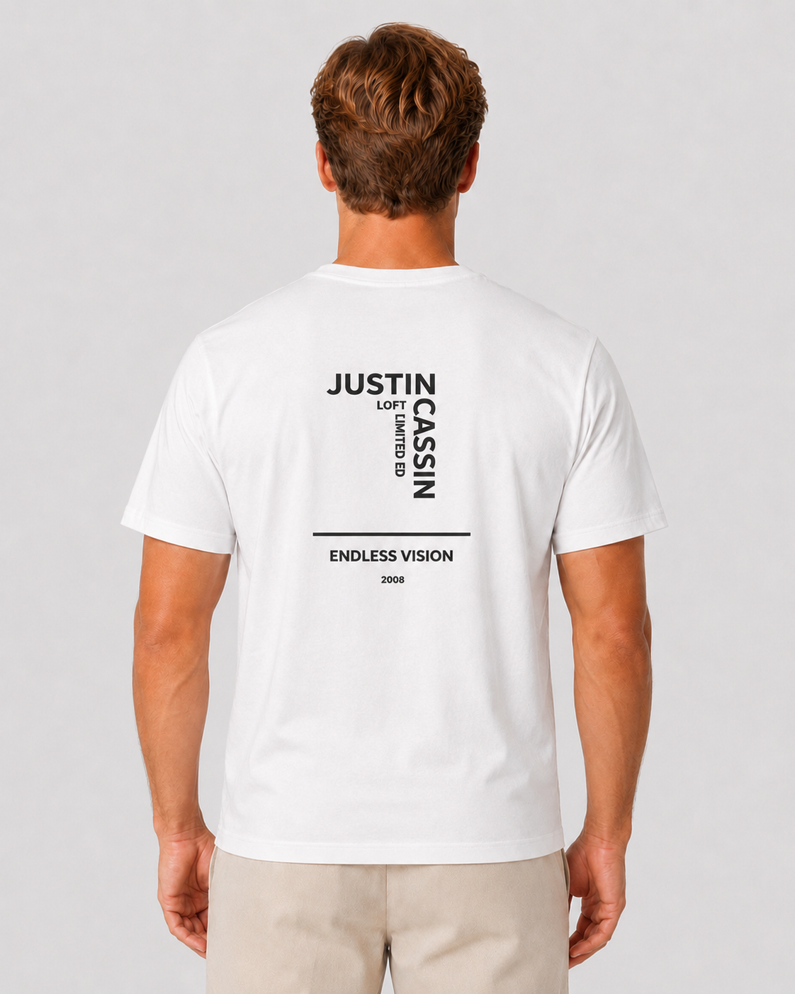 JC Vision T-Shirt White