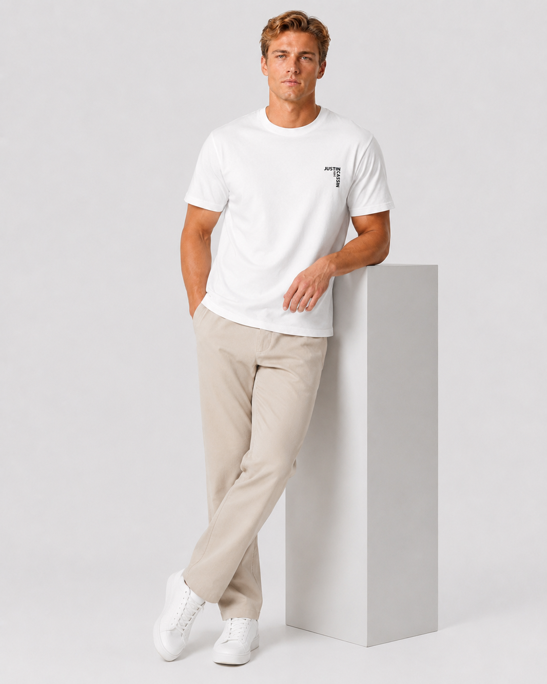 JC Vision T-Shirt White