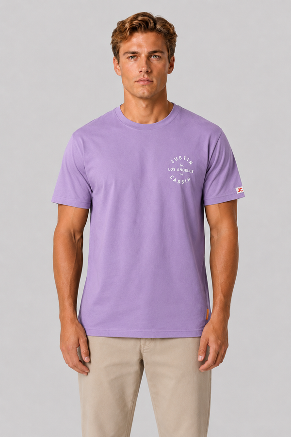 JC Circle Logo T-Shirt Lavender
