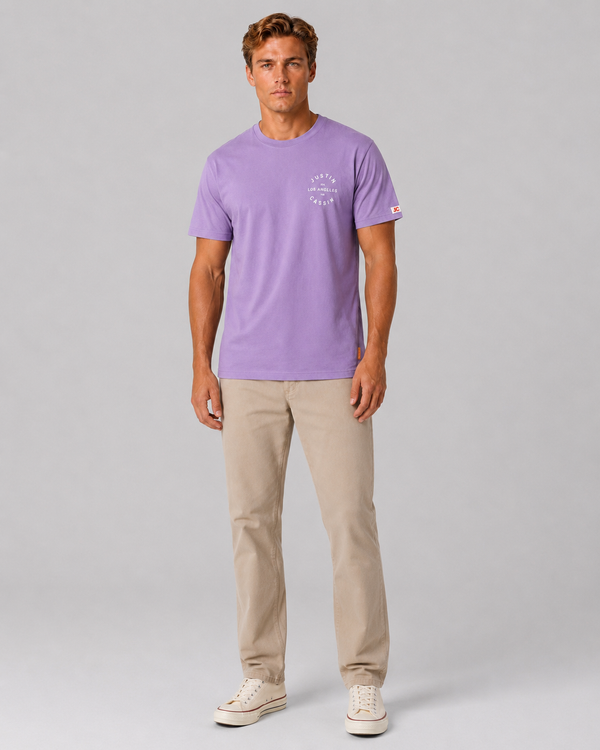 JC Circle Logo T-Shirt Lavender