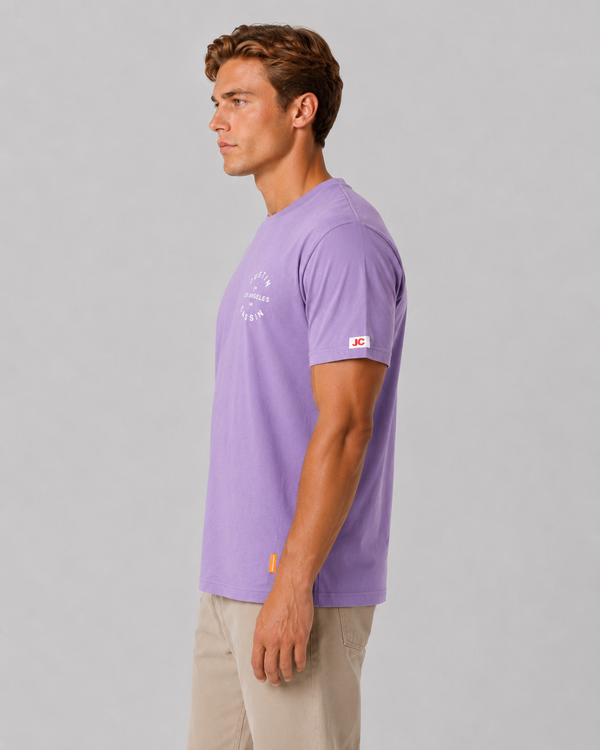 JC Circle Logo T-Shirt Lavender