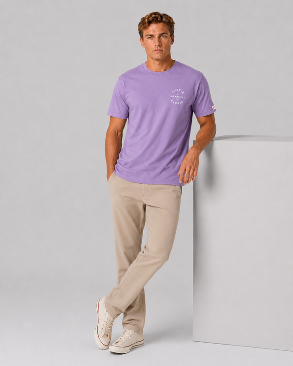 JC Circle Logo T-Shirt Lavender