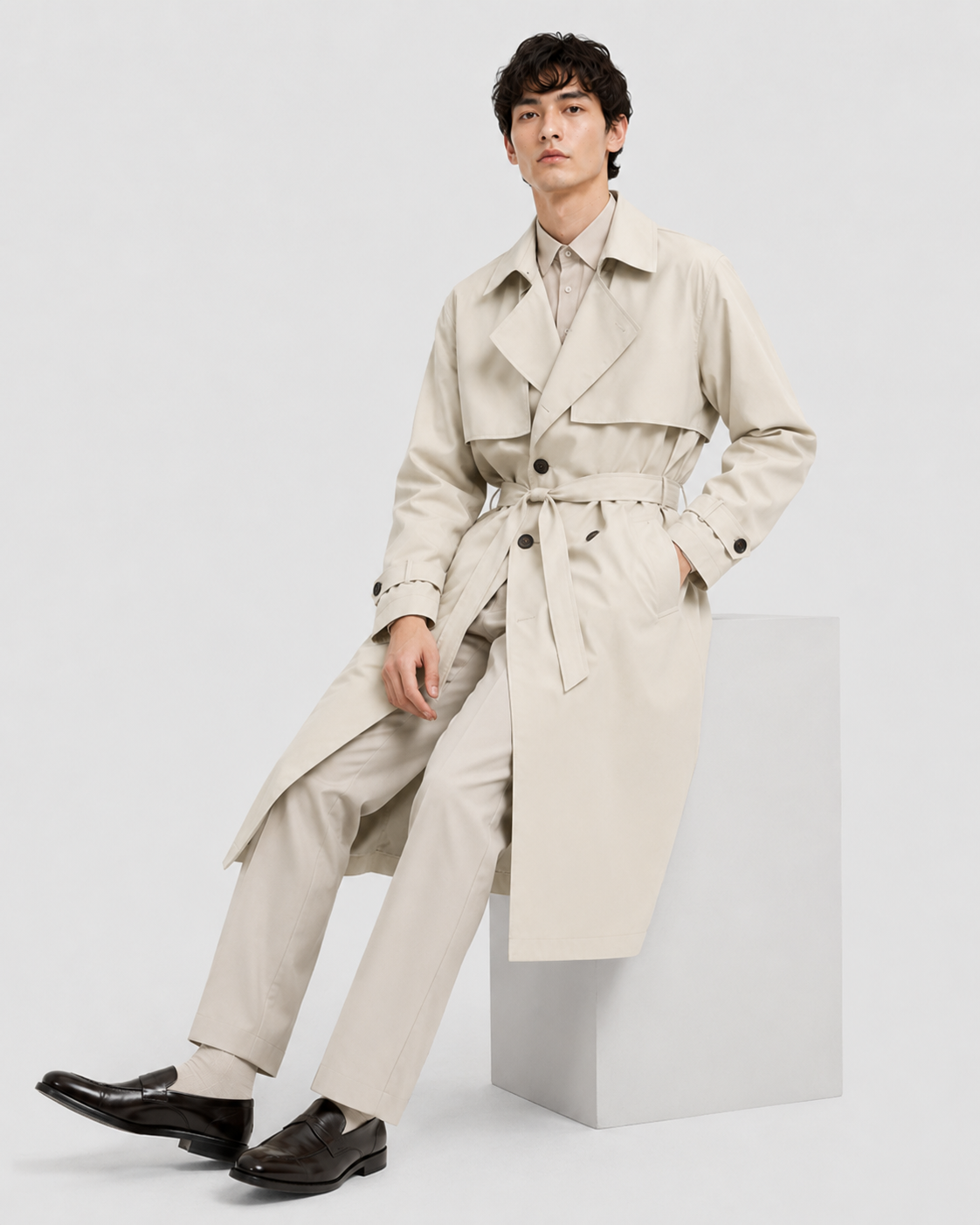 Conner Casual Trench Coat