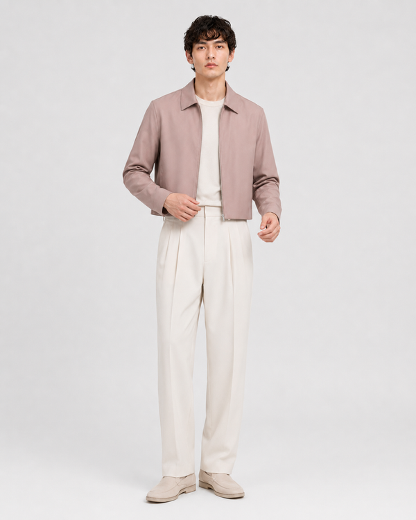 Judd Cropped Zipper Jacket